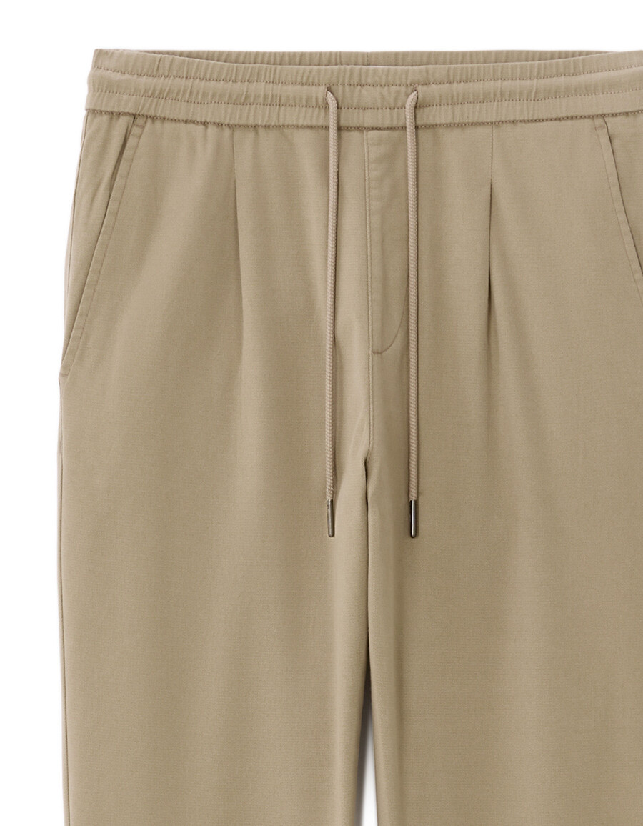 pantalones ajustados de mezcla de lyocell 24h