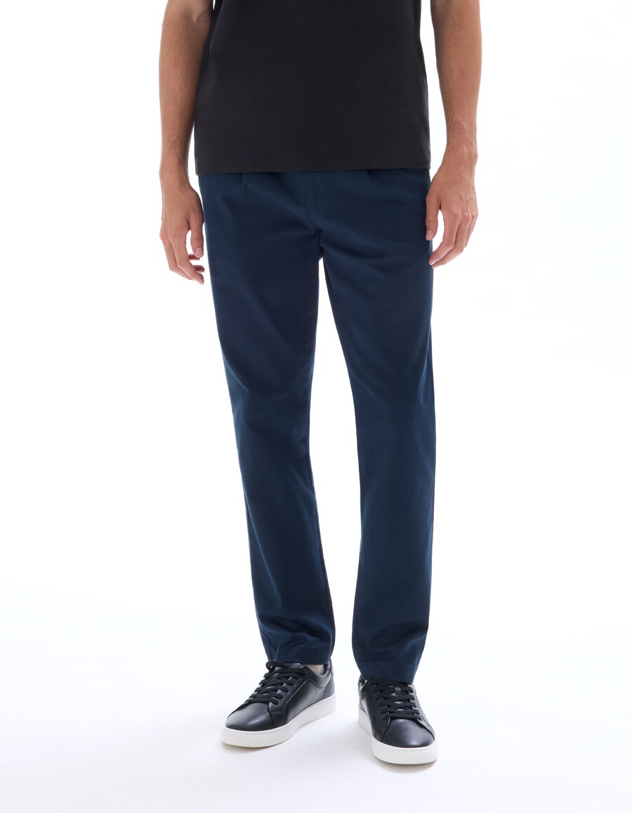 pantalones ajustados de mezcla de lyocell 24h