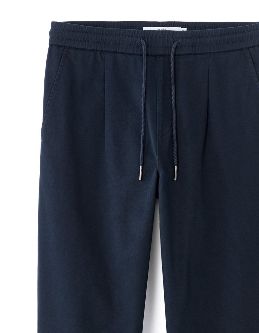 pantalones ajustados de mezcla de lyocell 24h