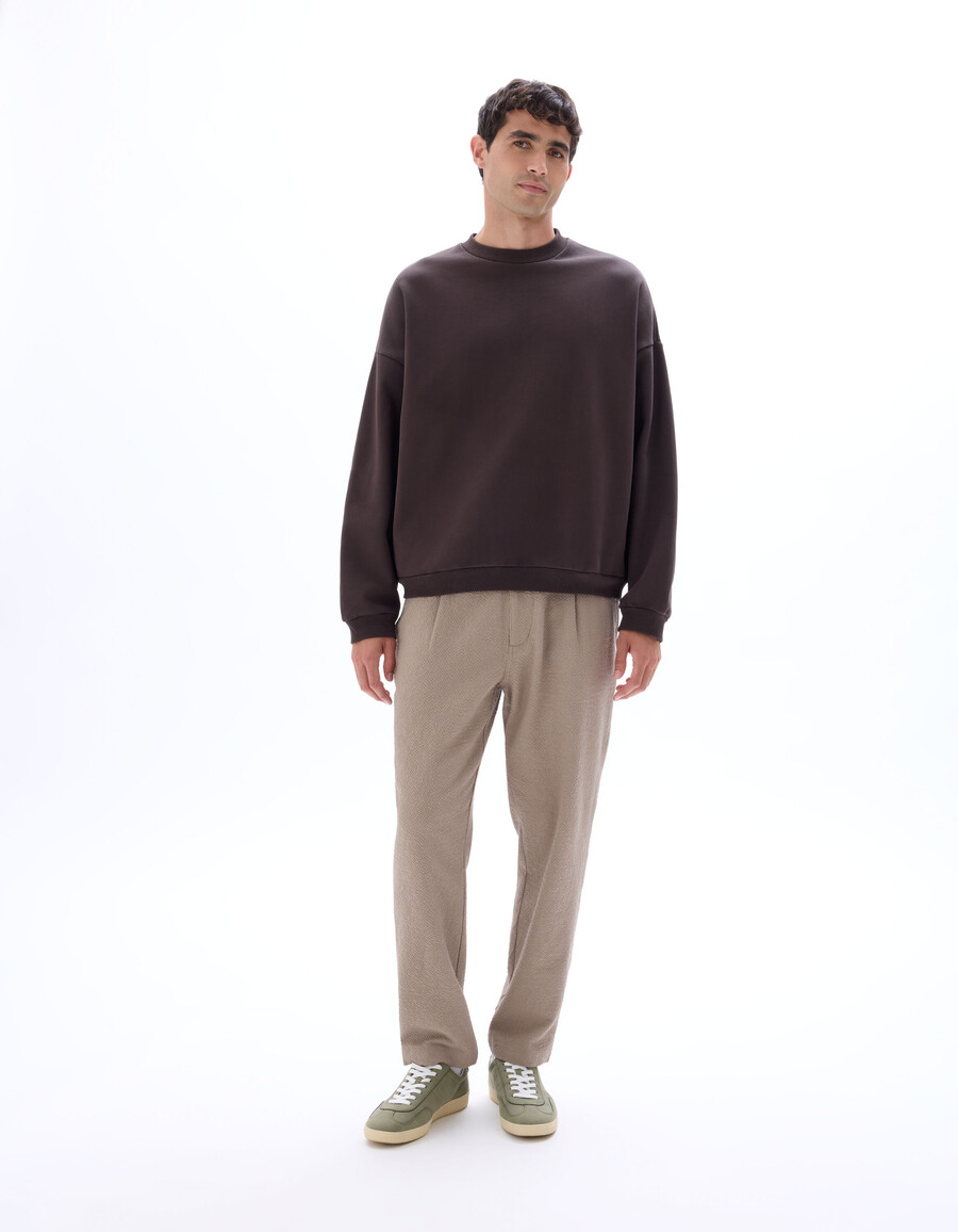 pantalones ajustados de seersucker 24h