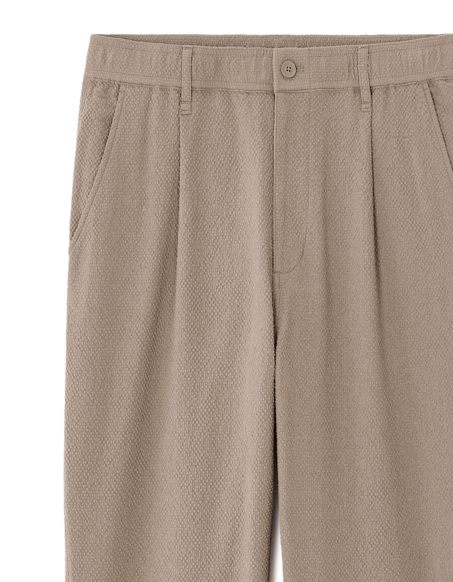 pantalones ajustados de seersucker 24h