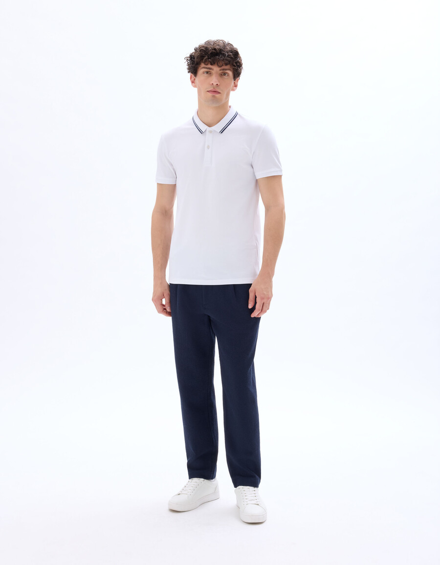 pantalones ajustados de seersucker 24h