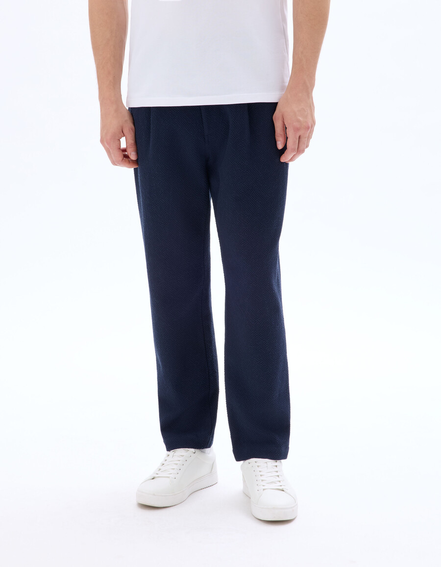 pantalones ajustados de seersucker 24h