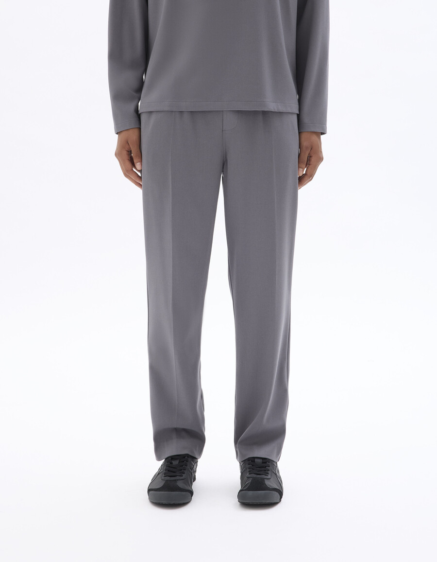 pantalones rectos elásticos de 78 de largo 24 h