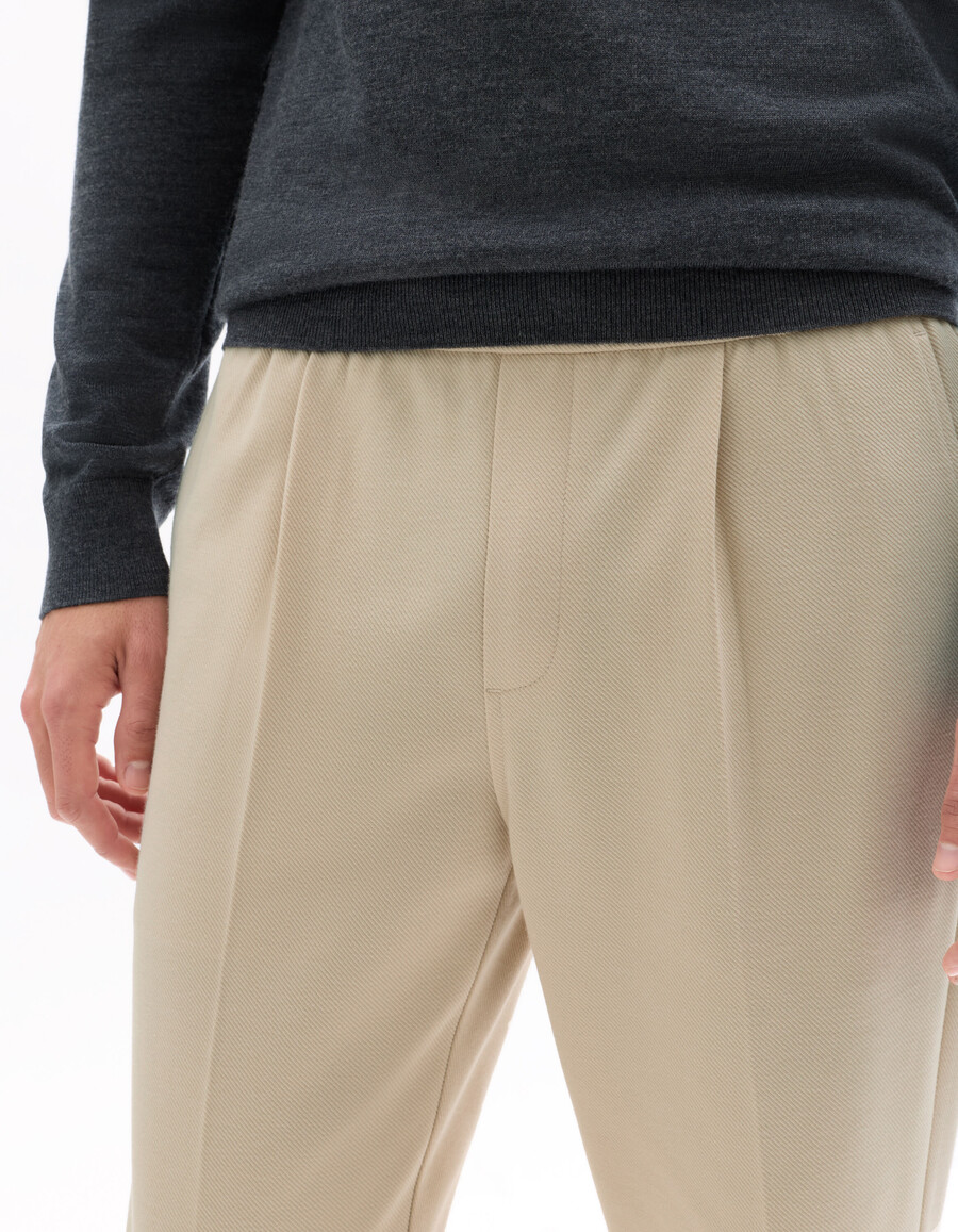pantalones de sarga ajustados 24h