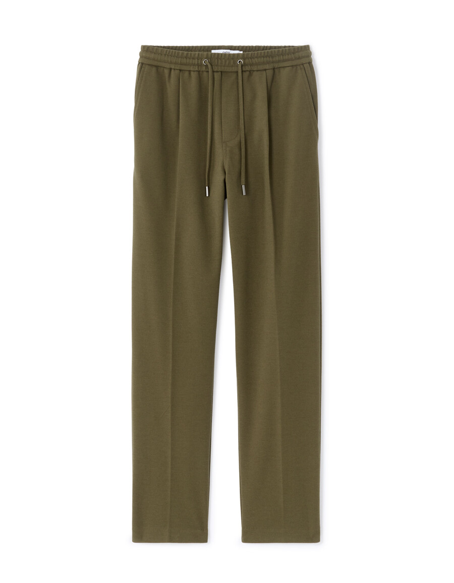 pantalones de sarga ajustados 24h