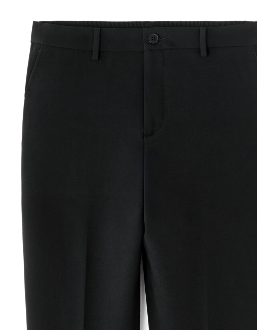 pantalones rectos elásticos 24h