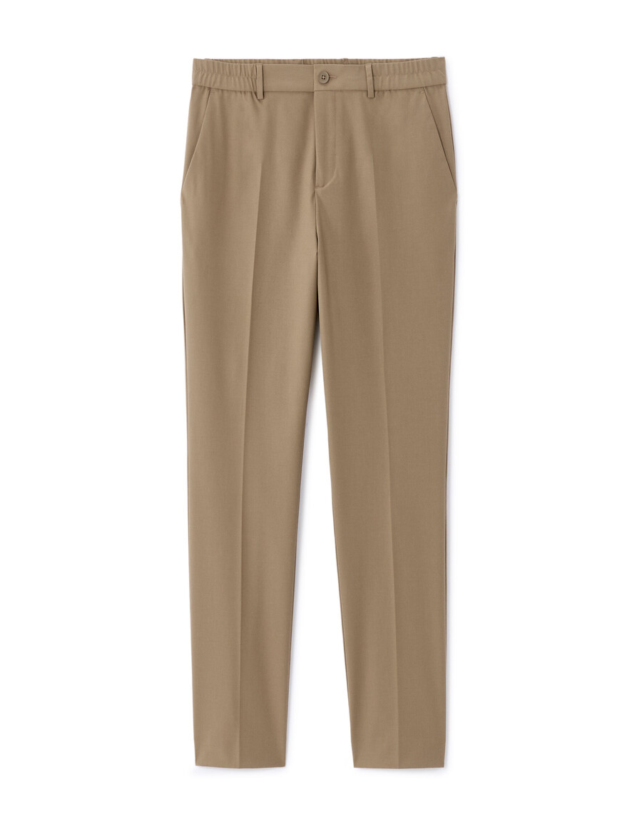pantalones elásticos rectos 24h