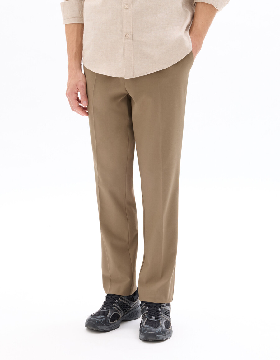 pantalones elásticos rectos 24h