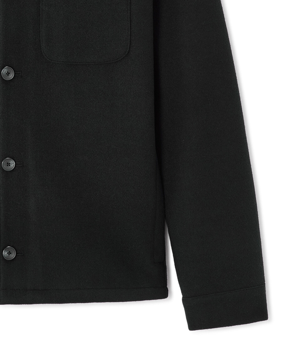 chaqueta de mezcla de lana sin forro woolness