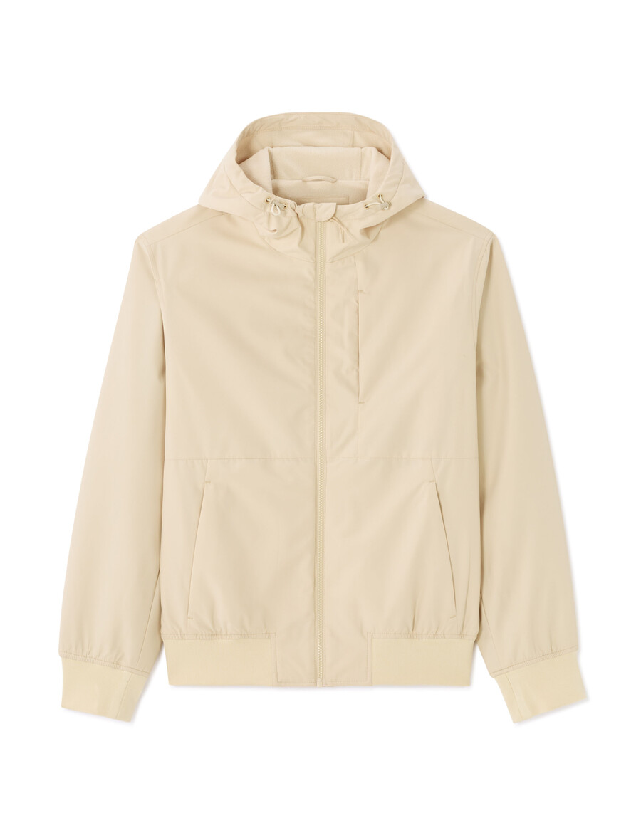 chaqueta con capucha repelente al agua drycore