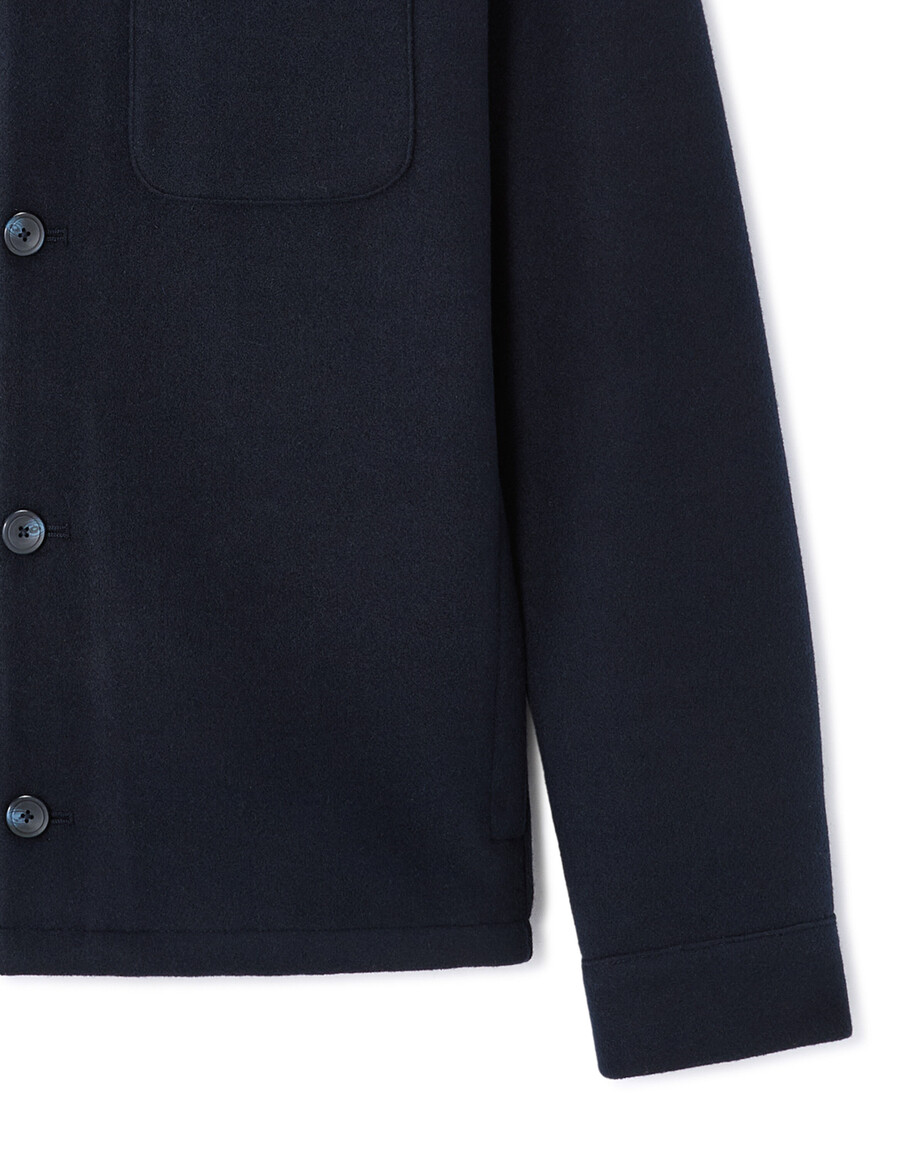 chaqueta de mezcla de lana sin forro woolness