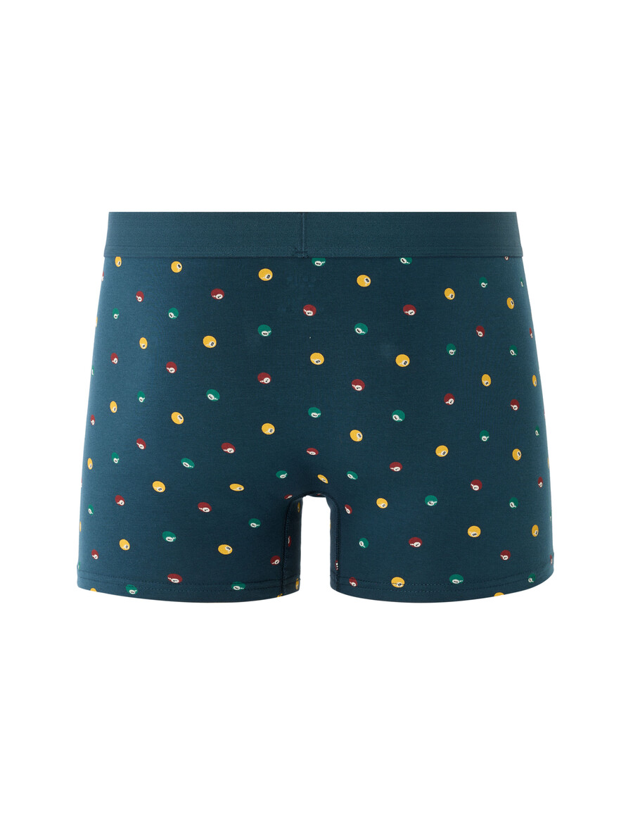 calzoncillos tipo bóxer con estampado de bolas de billar
