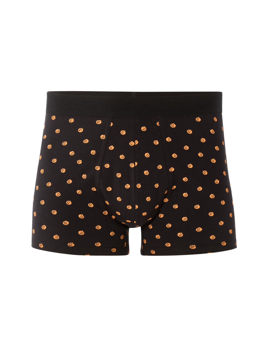calzoncillos bóxer con estampado de calabaza