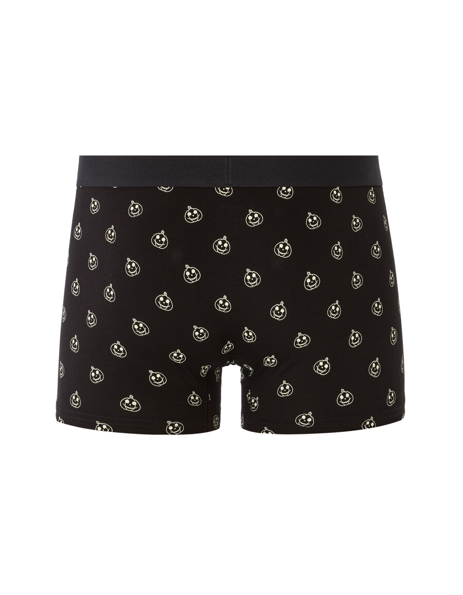calzoncillos bóxer con estampado de calabaza grande