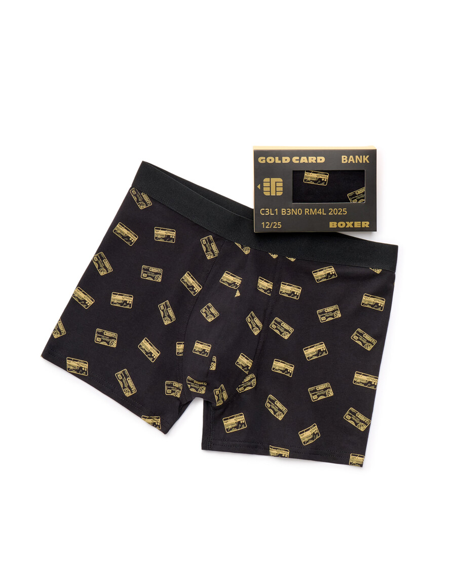 set de regalo navideño tipo bóxer