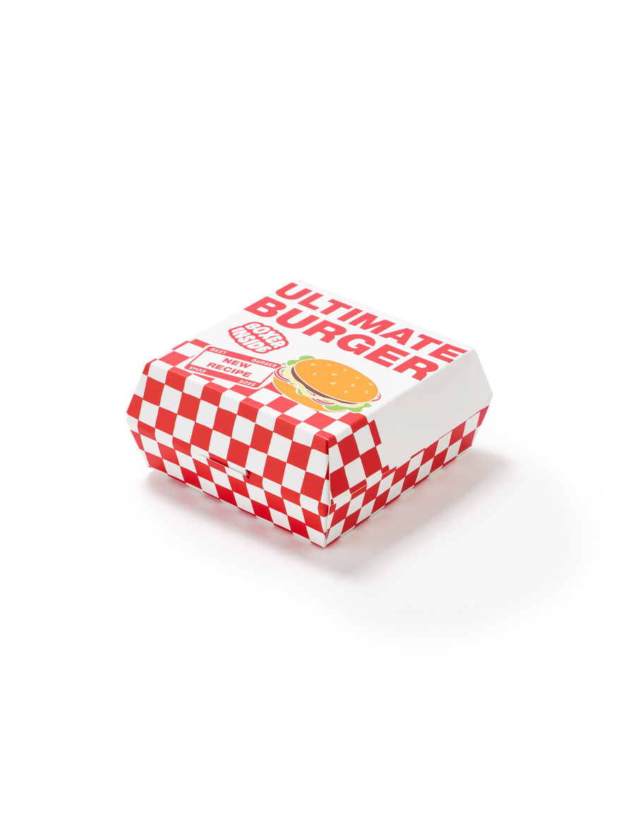 set de regalo de calzoncillos bóxer con hamburguesa navideña