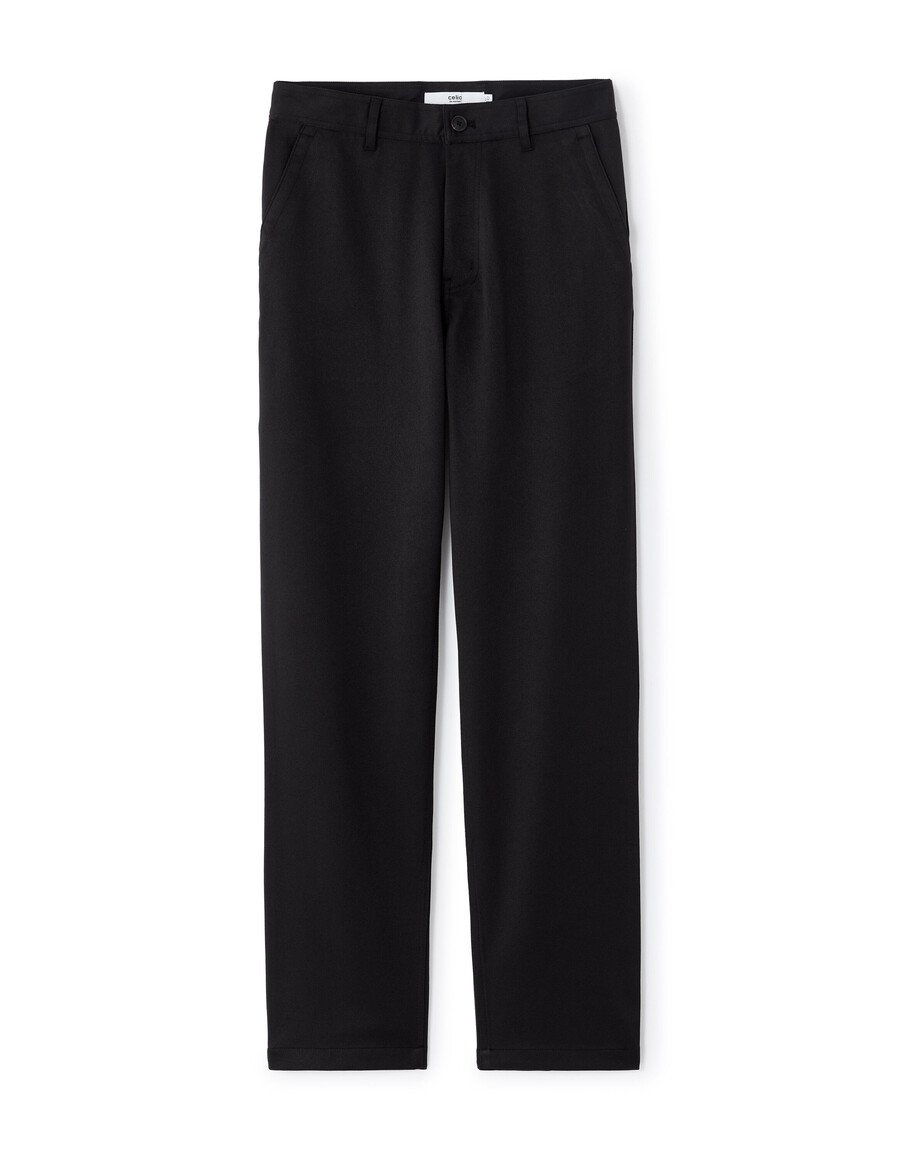 pantalones chinos rectos y lisos