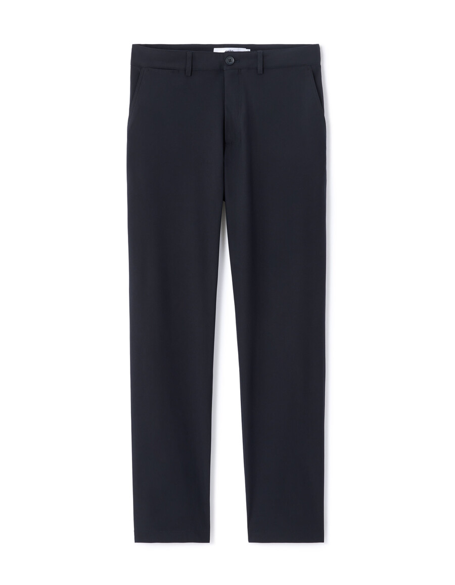 pantalones chinos de punto técnico elástico