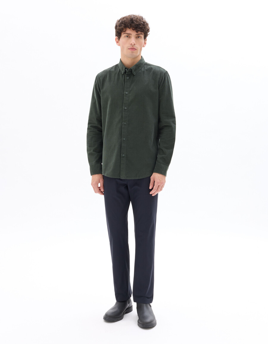 pantalones chinos de punto técnico elástico