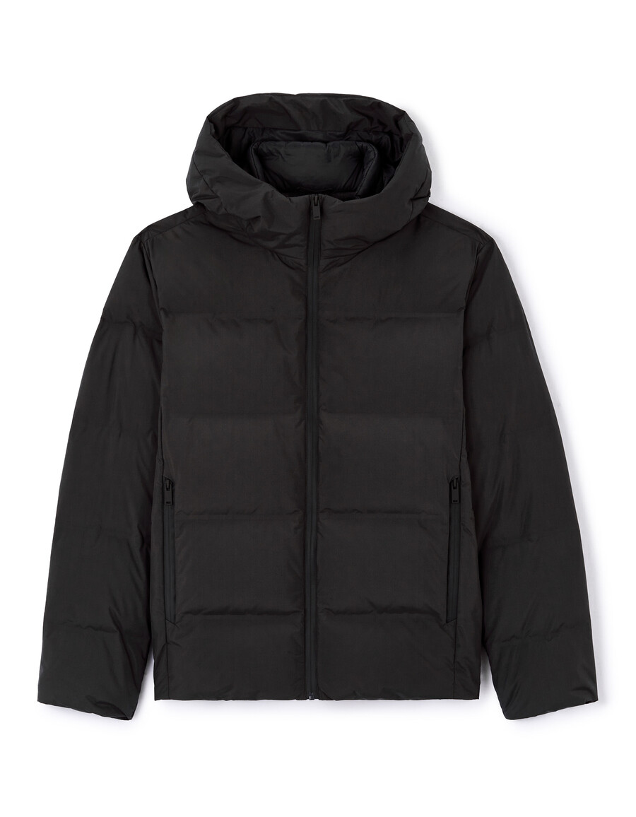 chaqueta acolchada downwarm sin costuras 90 plumón 10 plumas