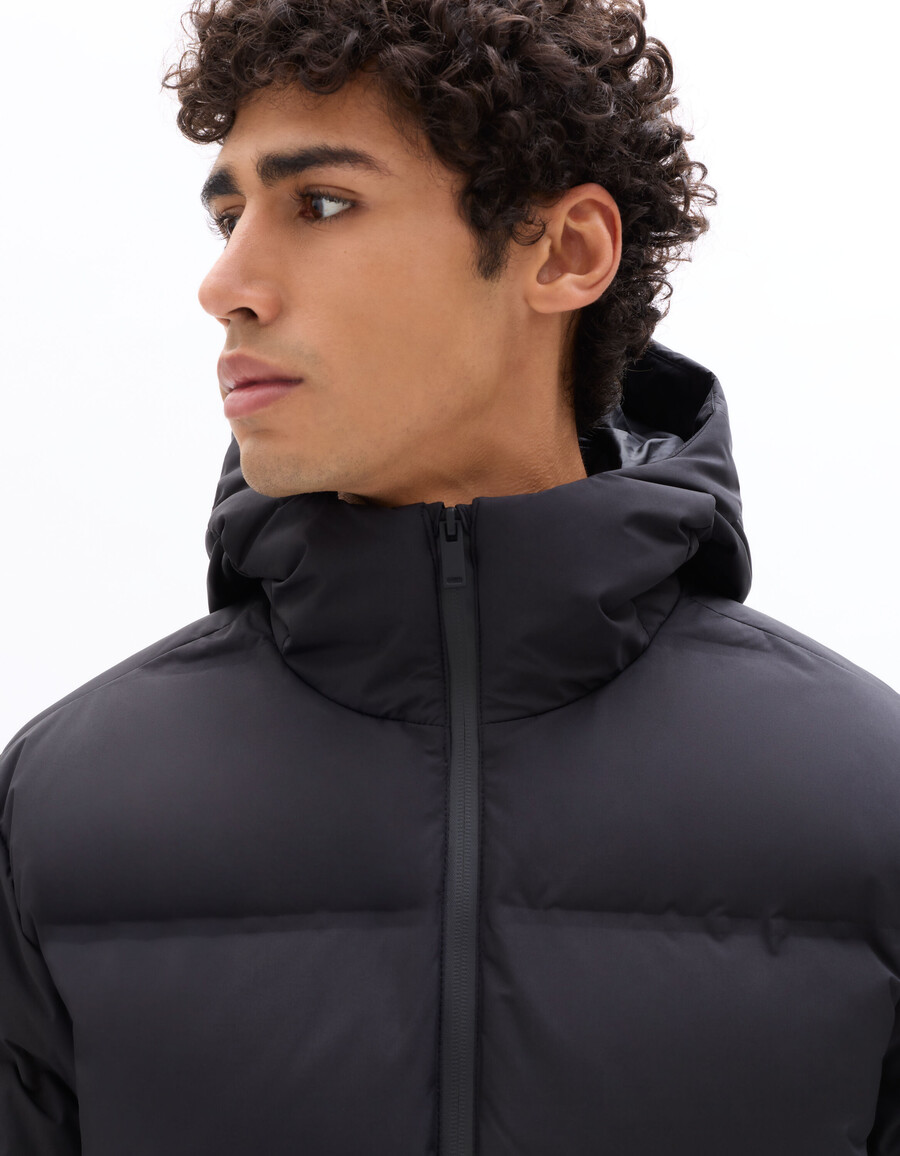 chaqueta acolchada downwarm sin costuras 90 plumón 10 plumas