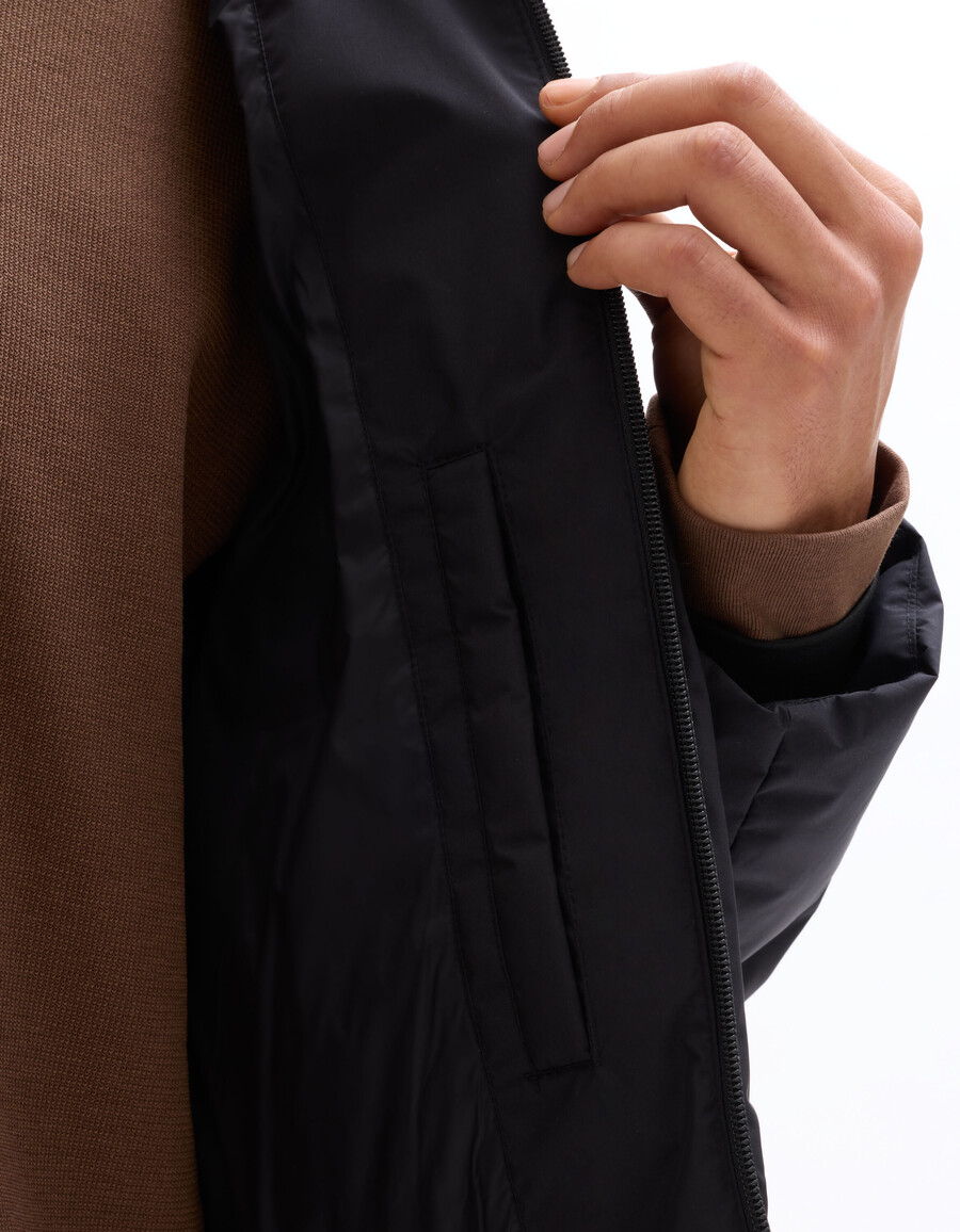 chaqueta acolchada downwarm sin costuras 90 plumón 10 plumas