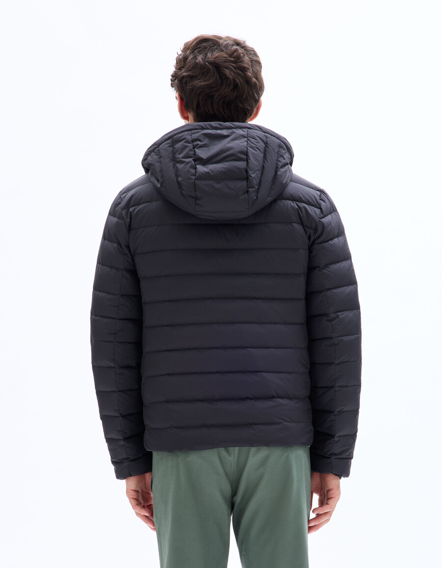 chaqueta ligera de plumón con capucha downwarm