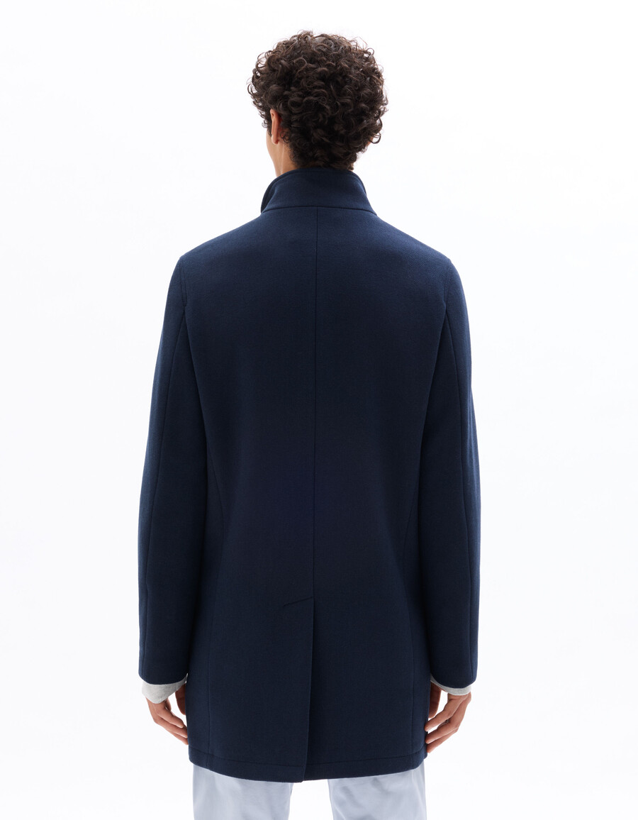 abrigo de cuello alto premium