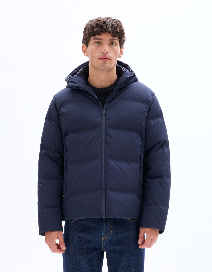 chaqueta acolchada downwarm sin costuras 90 plumón 10 plumas