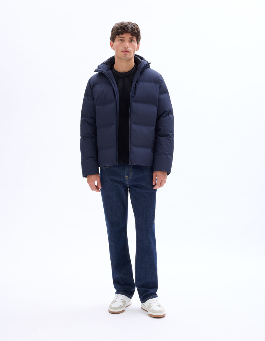 chaqueta acolchada downwarm sin costuras 90 plumón 10 plumas