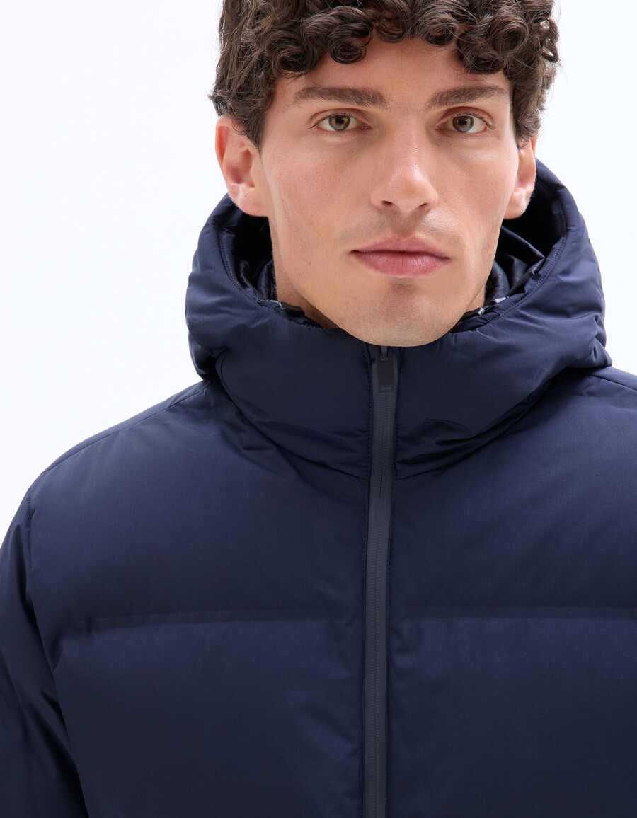 chaqueta acolchada downwarm sin costuras 90 plumón 10 plumas