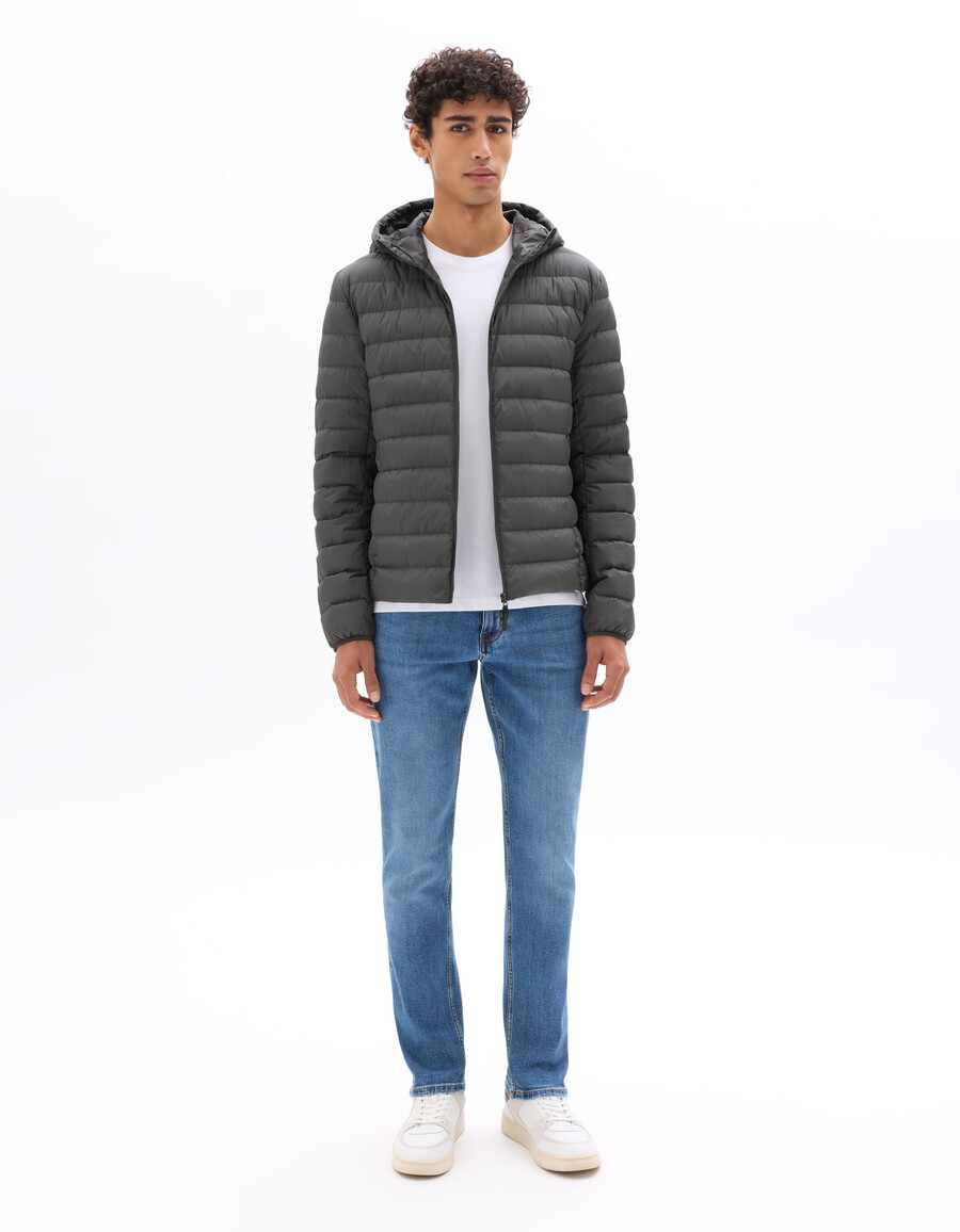chaqueta ligera de plumón con capucha downwarm