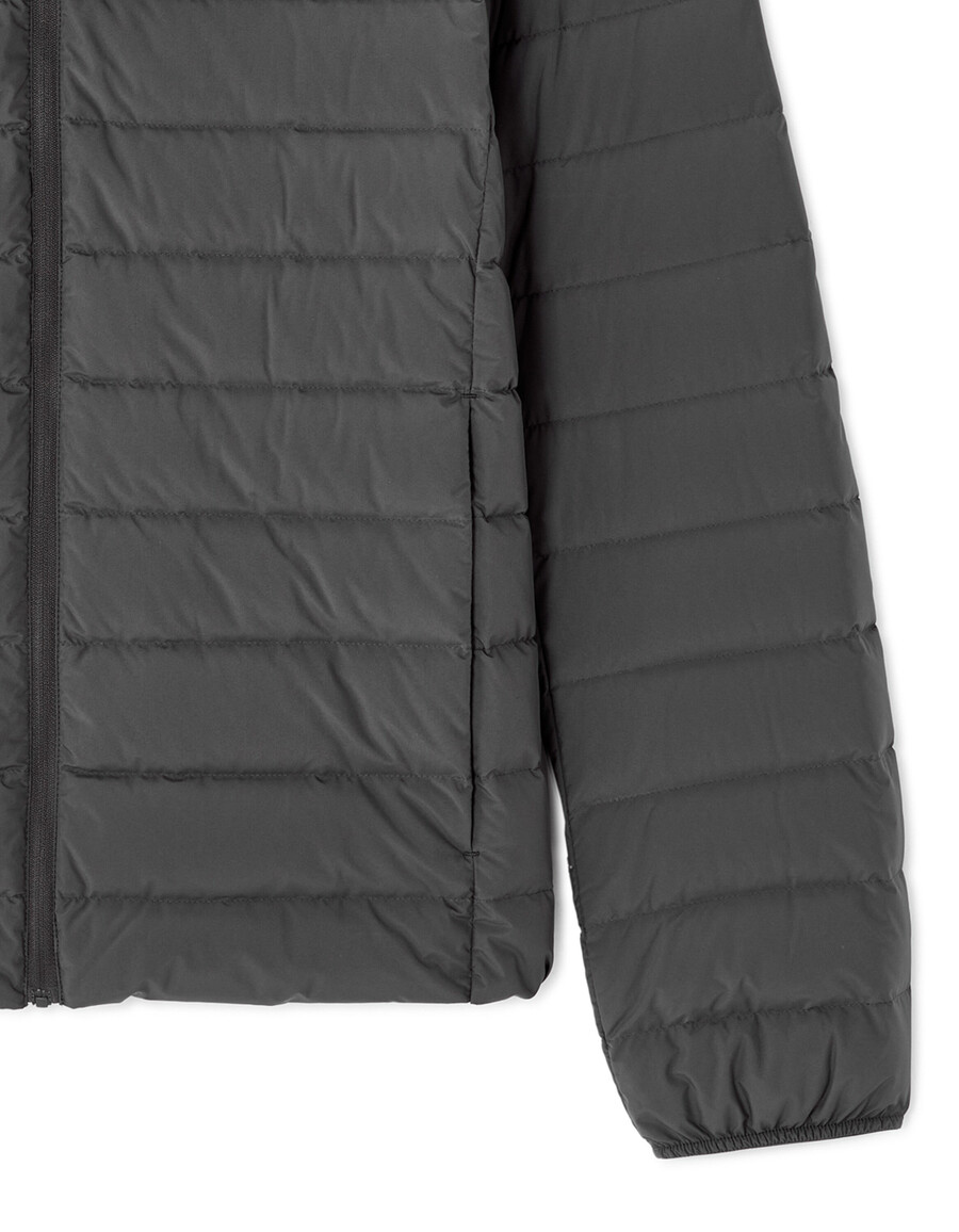 chaqueta ligera de plumón con capucha downwarm