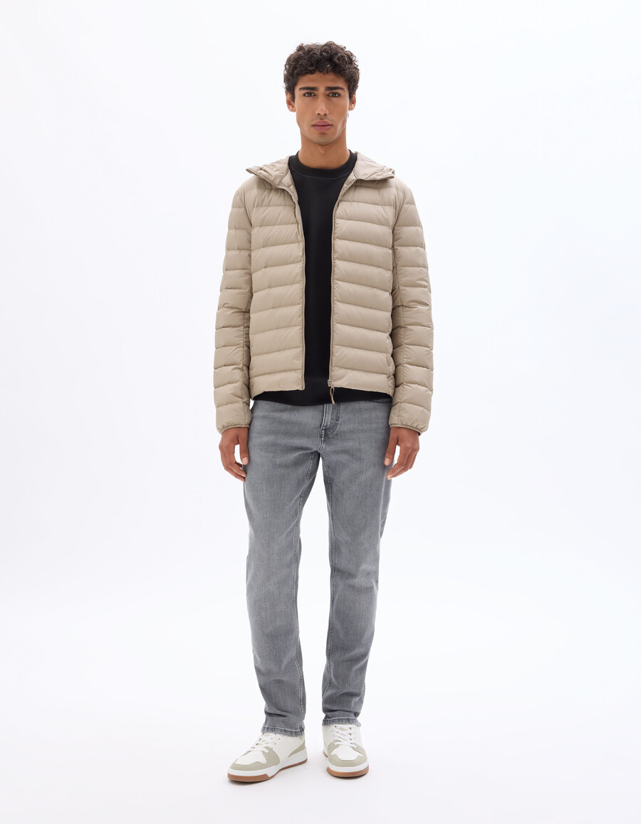 chaqueta ligera de plumón con capucha downwarm