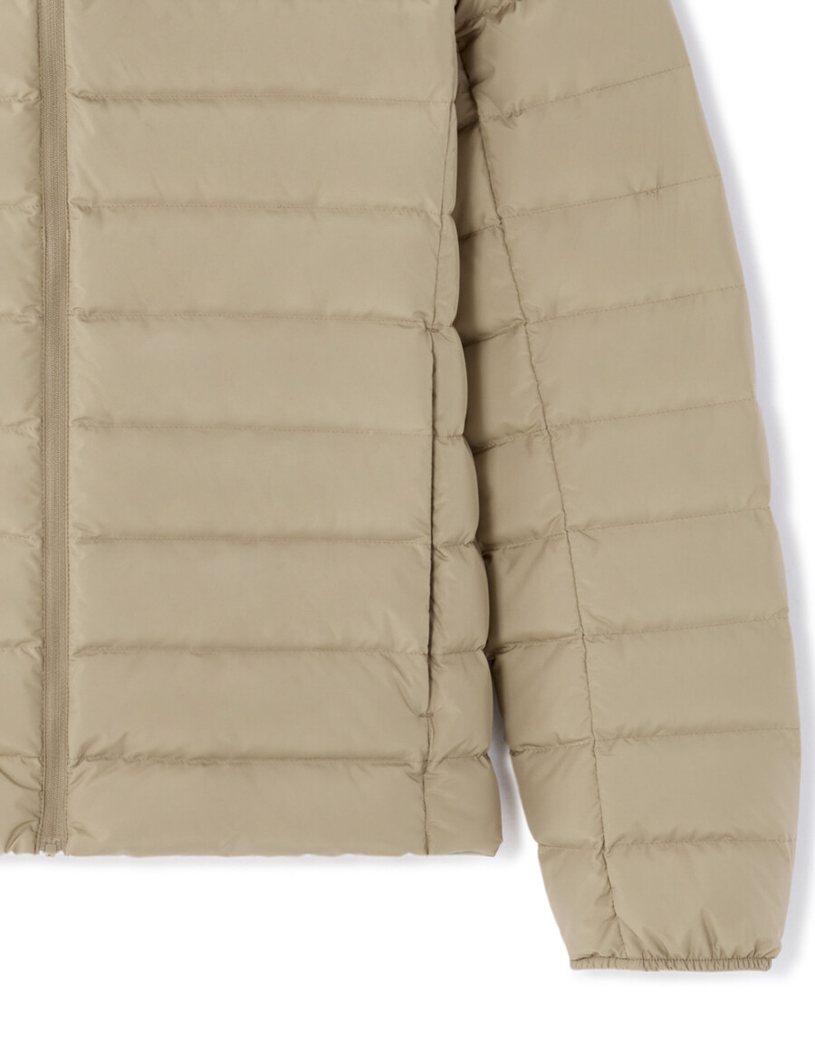 chaqueta ligera de plumón con capucha downwarm