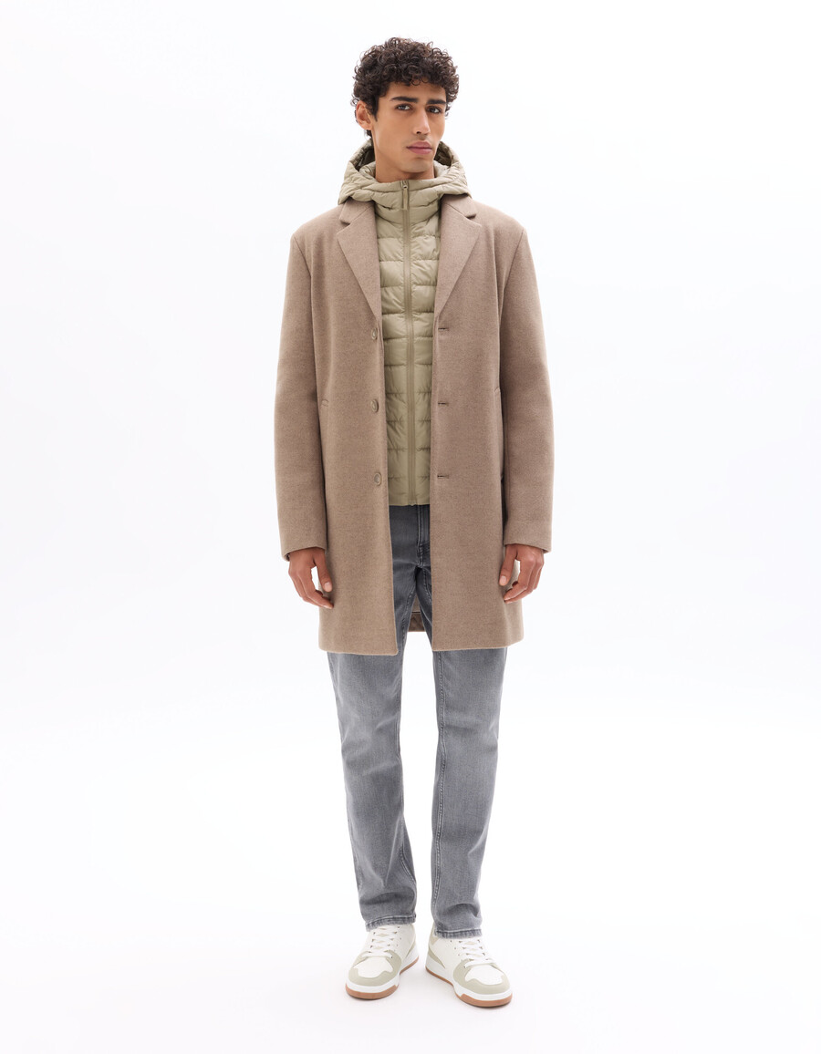 chaqueta ligera de plumón con capucha downwarm