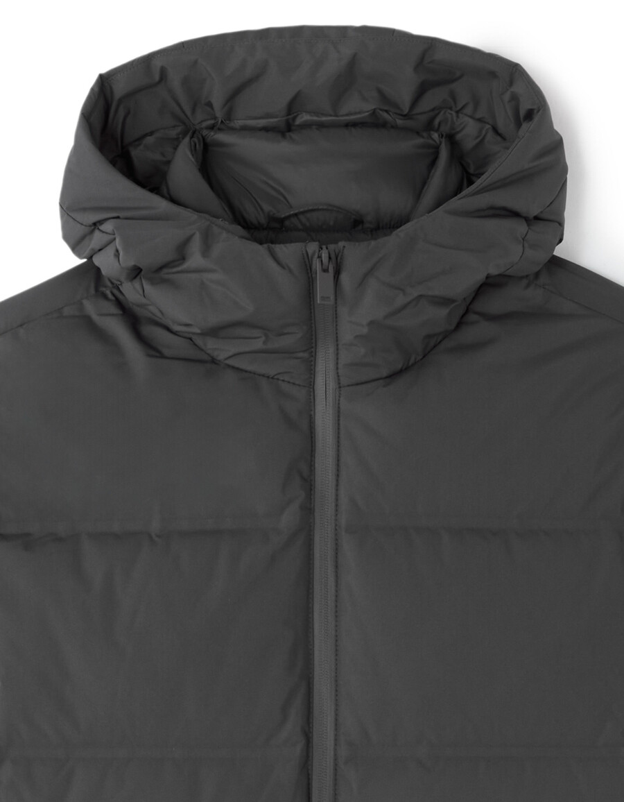 chaqueta acolchada downwarm sin costuras