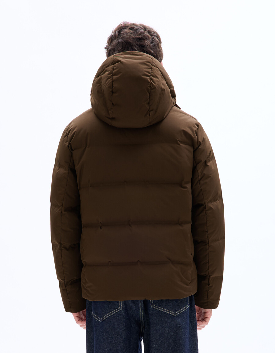 chaqueta acolchada downwarm sin costuras 90 plumón 10 plumas