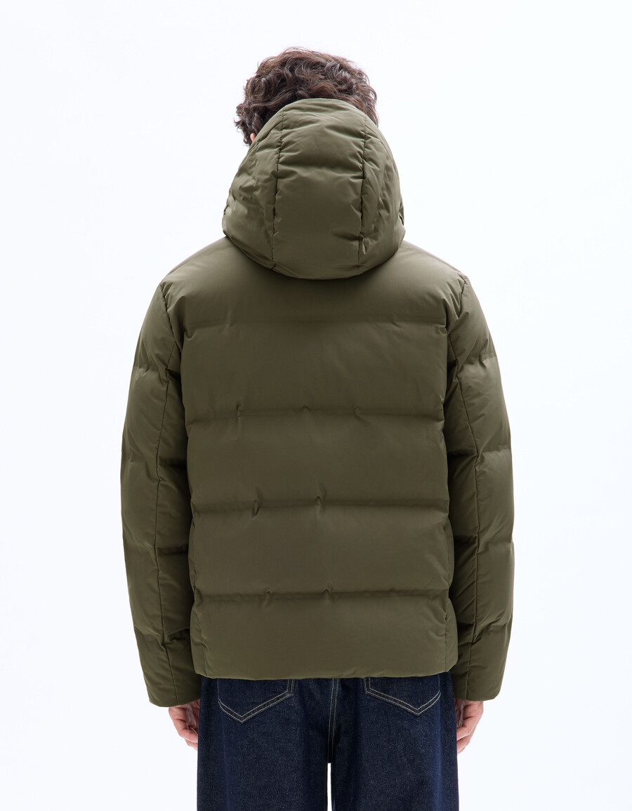 chaqueta acolchada downwarm sin costuras 90 plumón 10 plumas