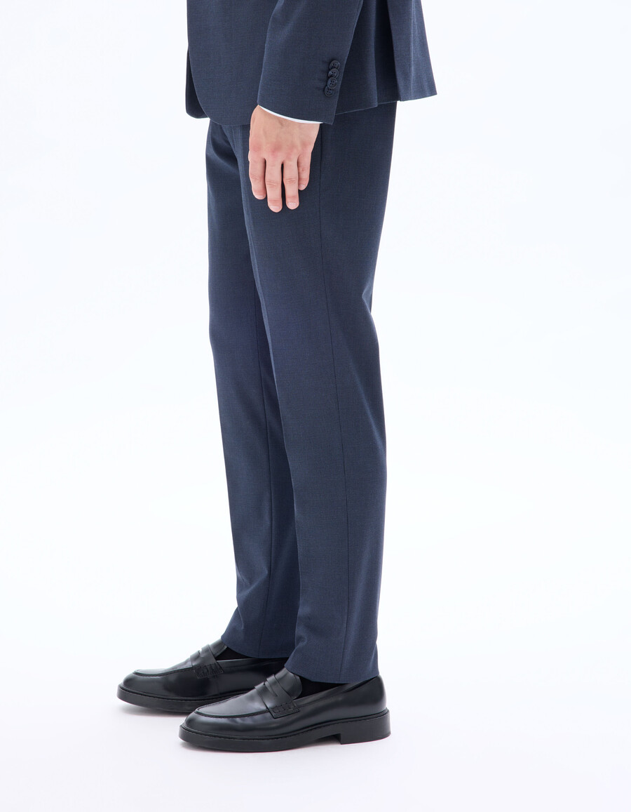 pantalones de traje slim bi-stretch