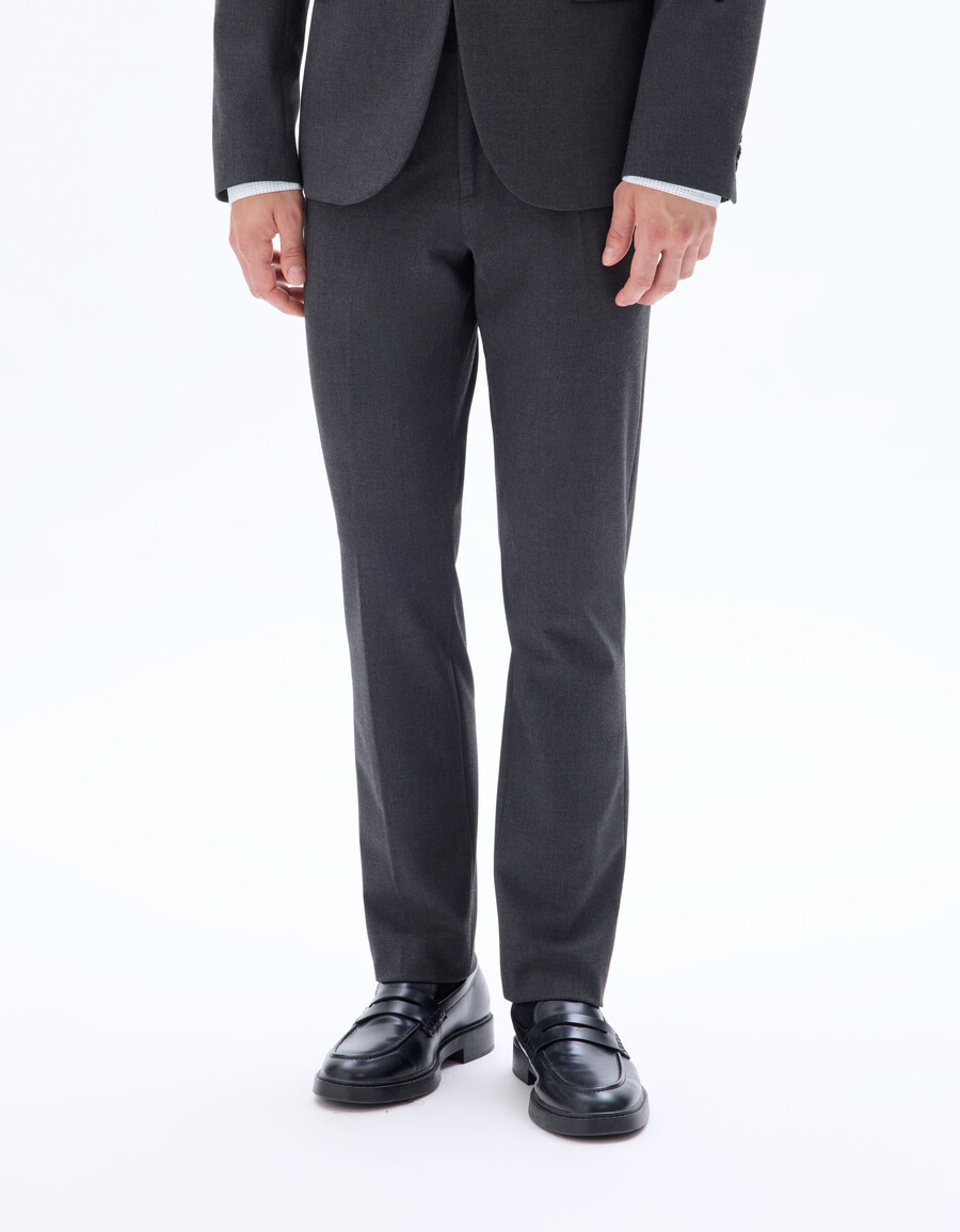 pantalones de traje slim bi-stretch