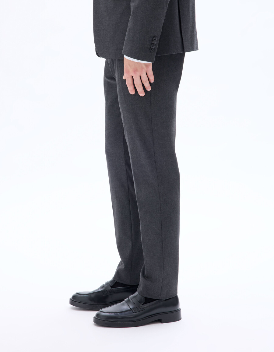 pantalones de traje slim bi-stretch