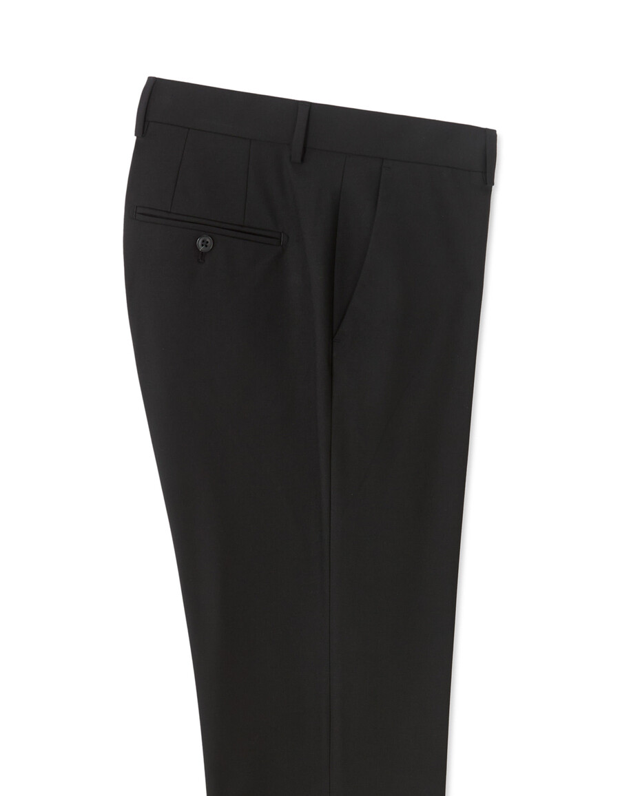 pantalones de traje bielásticos de corte regular