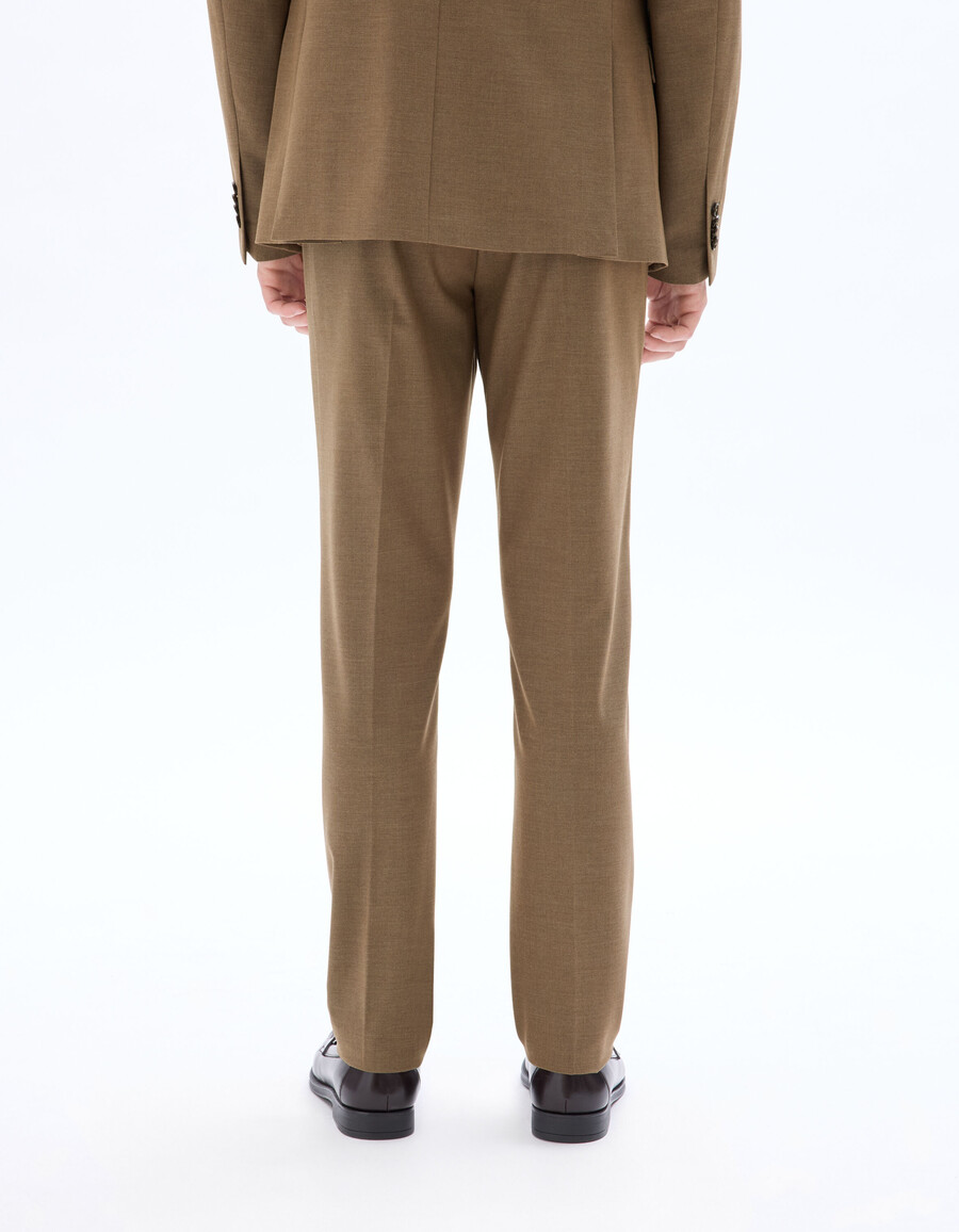 pantalones de traje slim fit bi-stretch