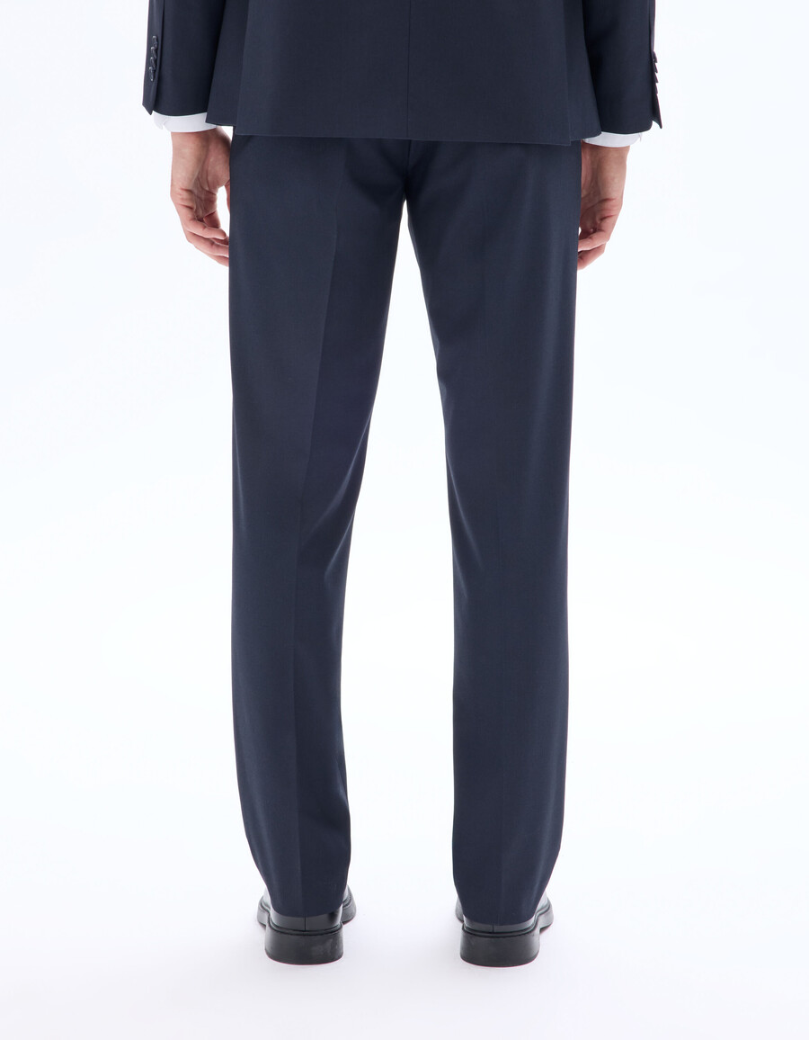 pantalones de traje bielásticos regulares