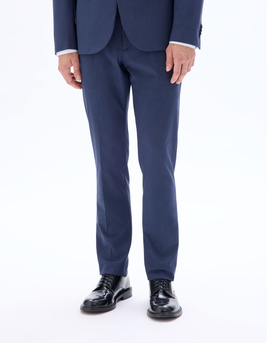 pantalones de traje slim bi-stretch