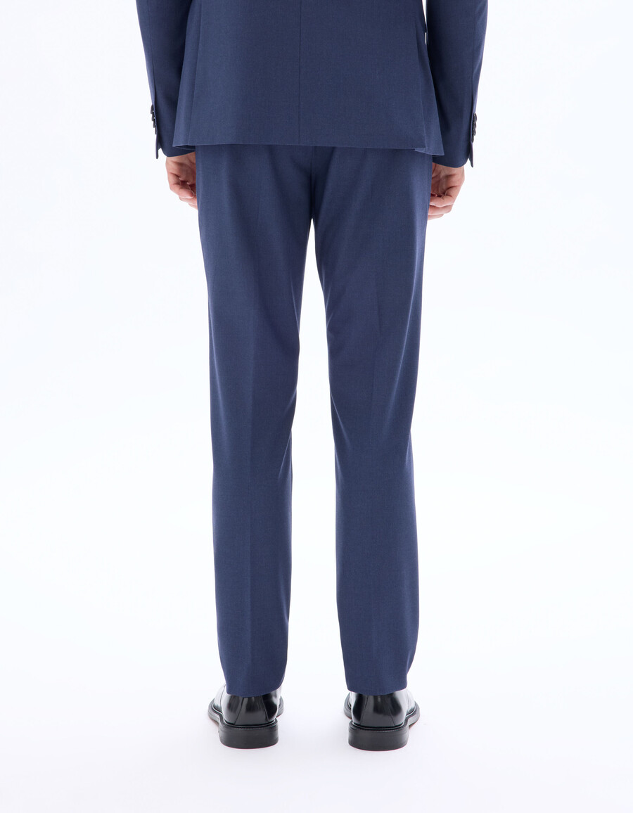 pantalones de traje slim bi-stretch