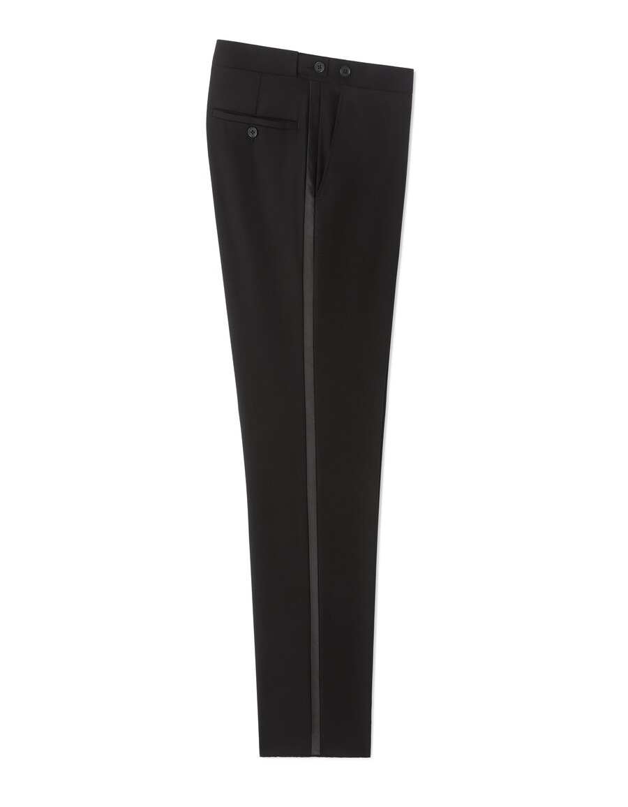 pantalones de traje de corte entallado
