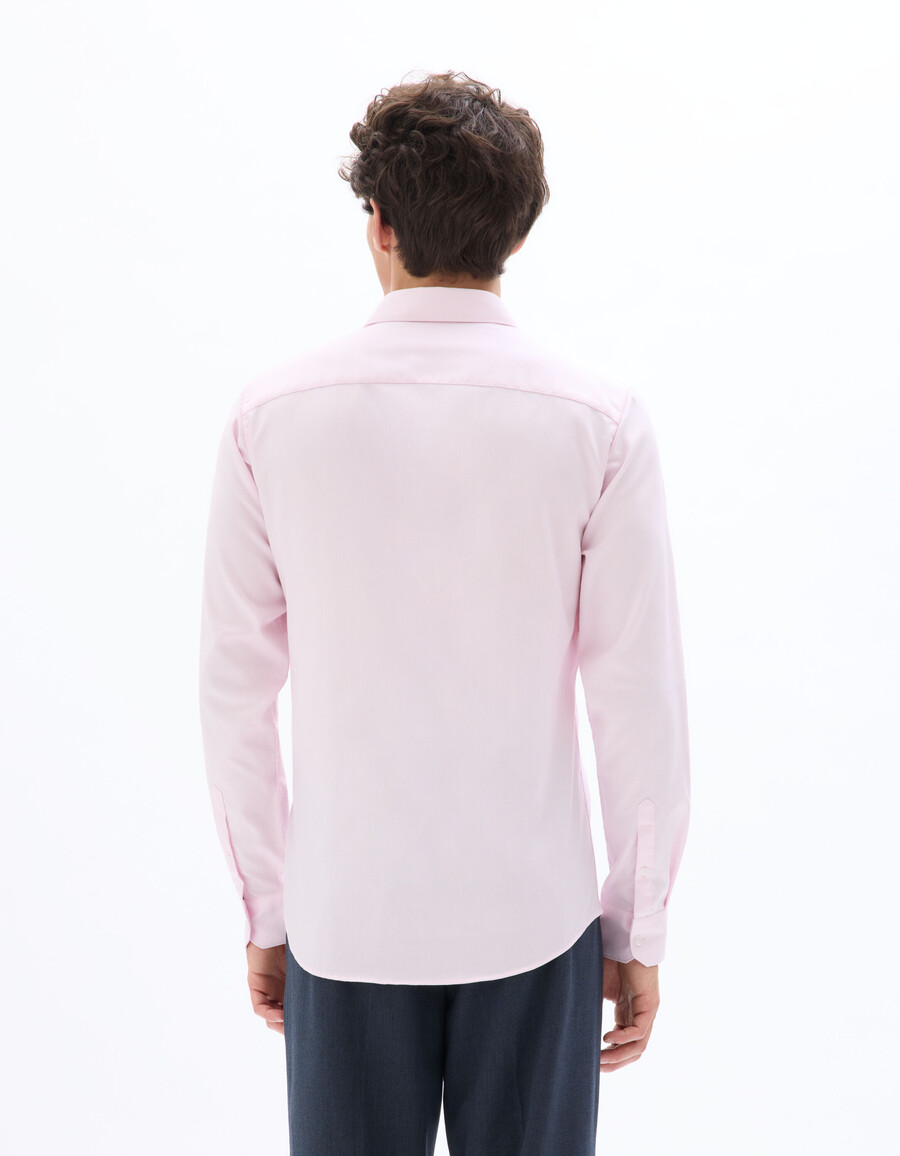 camisa oxford royal slim